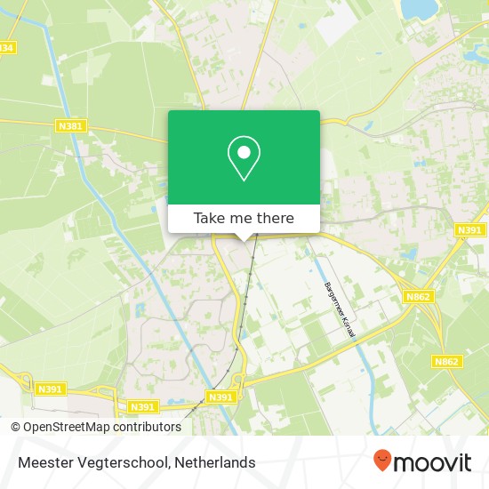 Meester Vegterschool map