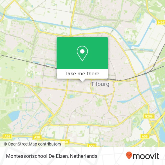 Montessorischool De Elzen map