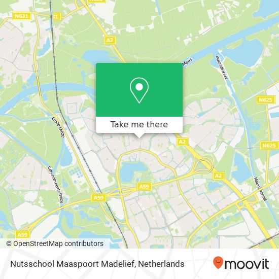 Nutsschool Maaspoort Madelief map