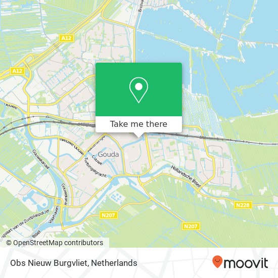 Obs Nieuw Burgvliet map