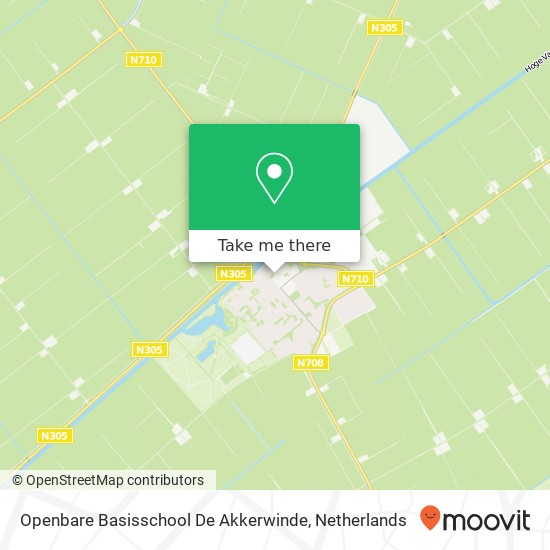 Openbare Basisschool De Akkerwinde map