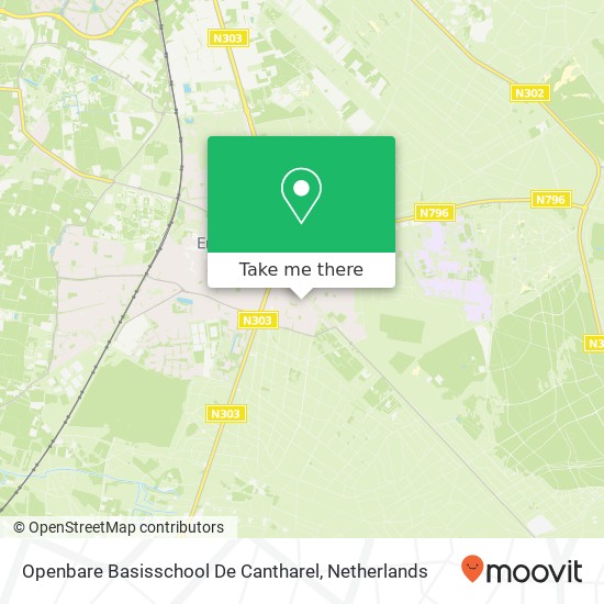 Openbare Basisschool De Cantharel map