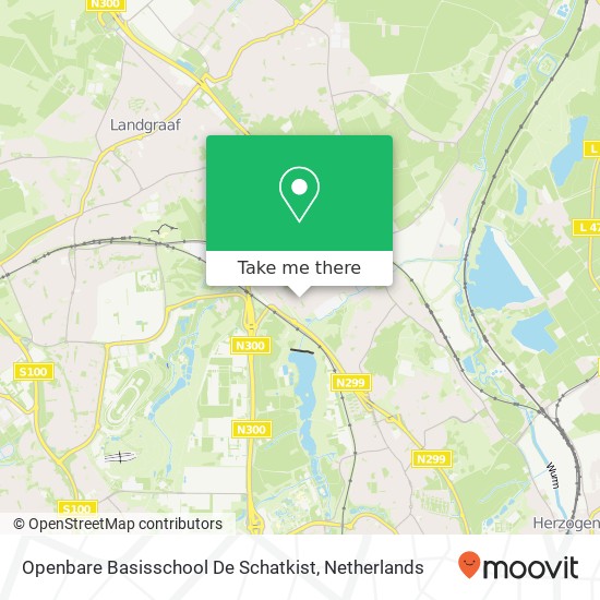 Openbare Basisschool De Schatkist map