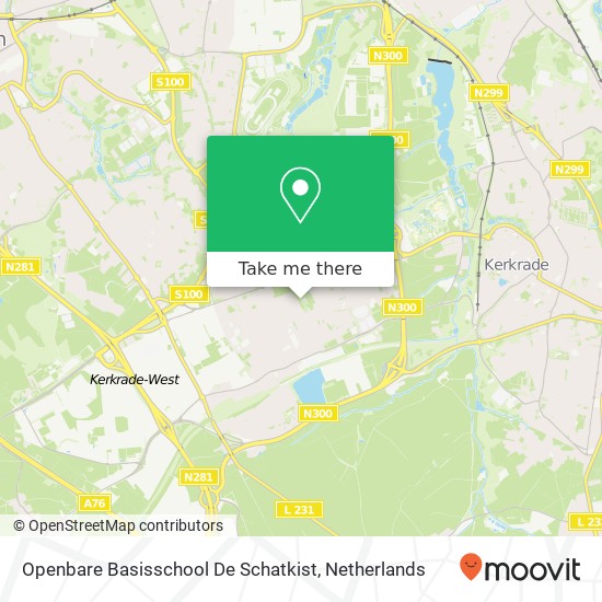 Openbare Basisschool De Schatkist map