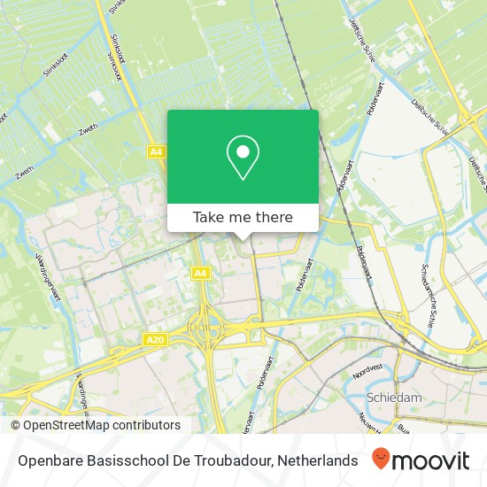 Openbare Basisschool De Troubadour map