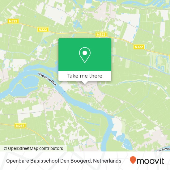 Openbare Basisschool Den Boogerd map