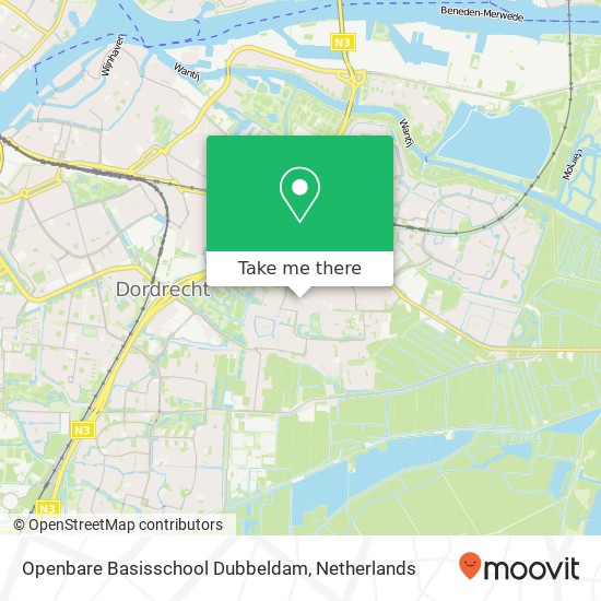 Openbare Basisschool Dubbeldam map
