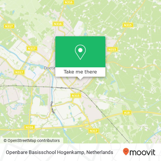 Openbare Basisschool Hogenkamp map