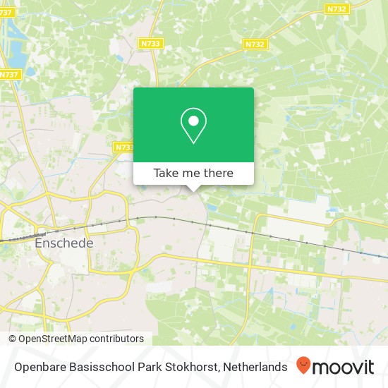 Openbare Basisschool Park Stokhorst map