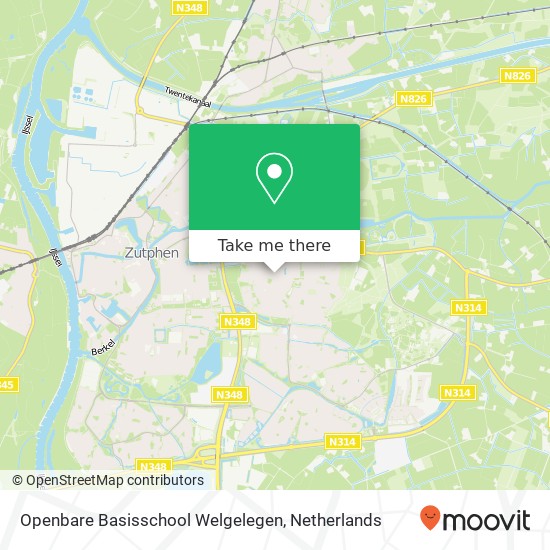 Openbare Basisschool Welgelegen map