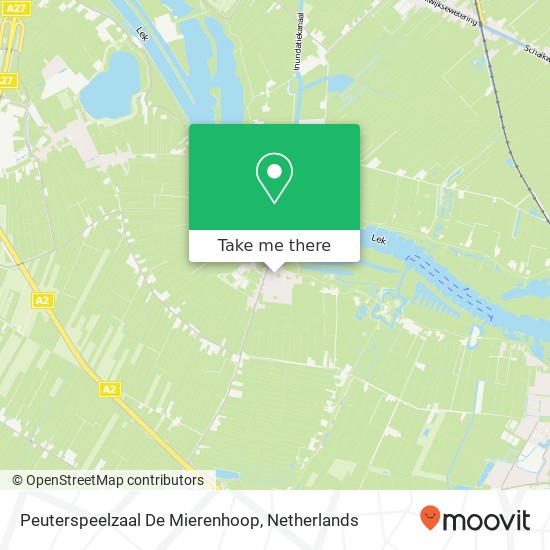 Peuterspeelzaal De Mierenhoop map