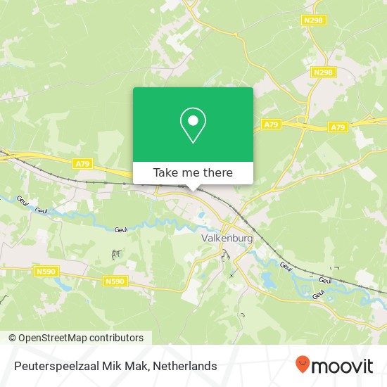 Peuterspeelzaal Mik Mak map