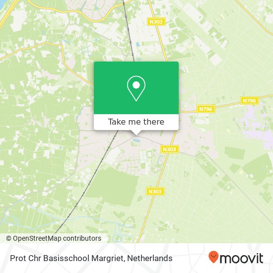 Prot Chr Basisschool Margriet map