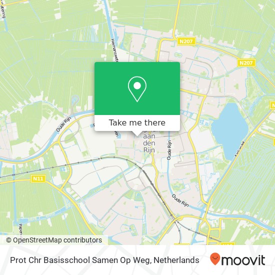 Prot Chr Basisschool Samen Op Weg map