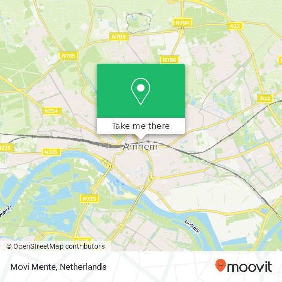 Movi Mente map