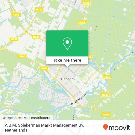 A.B.M. Spiekerman Markt Management Bv Karte