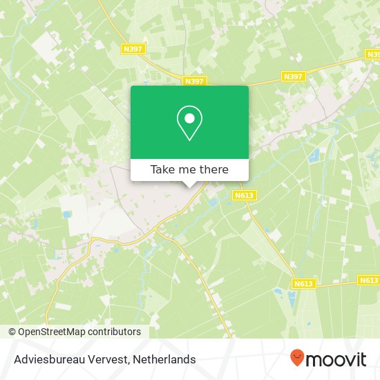 Adviesbureau Vervest map