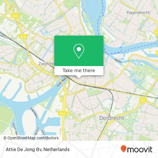 Attie De Jong Bv map