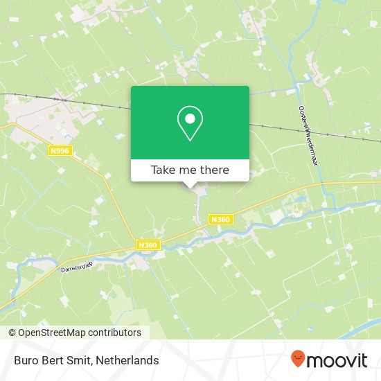 Buro Bert Smit map