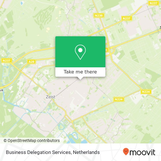 Business Delegation Services map
