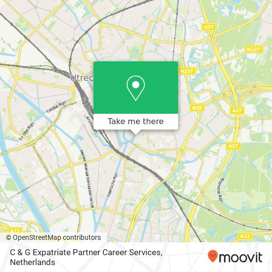 C & G Expatriate Partner Career Services map