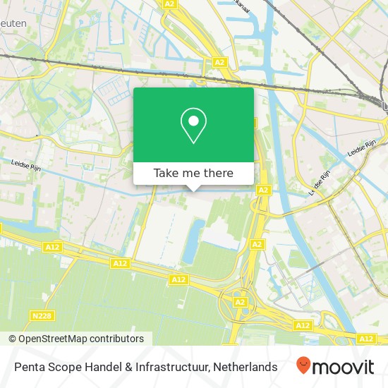 Penta Scope Handel & Infrastructuur map