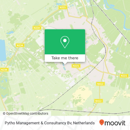 Pytho Management & Consultancy Bv map