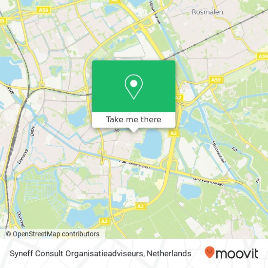 Syneff Consult Organisatieadviseurs map