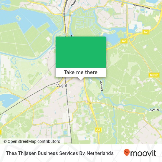 Thea Thijssen Business Services Bv map