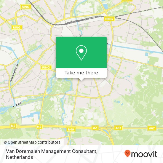 Van Doremalen Management Consultant map