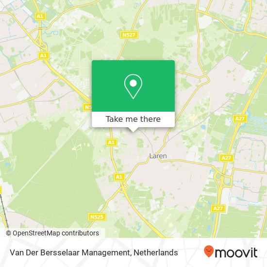 Van Der Bersselaar Management map