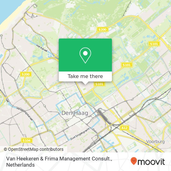 Van Heekeren & Frima Management Consult. map