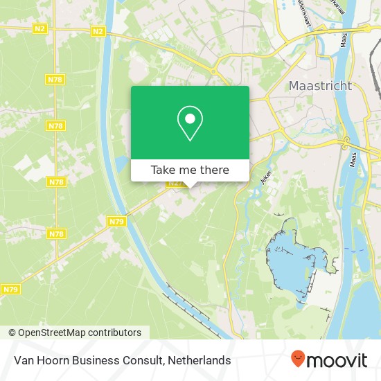 Van Hoorn Business Consult map