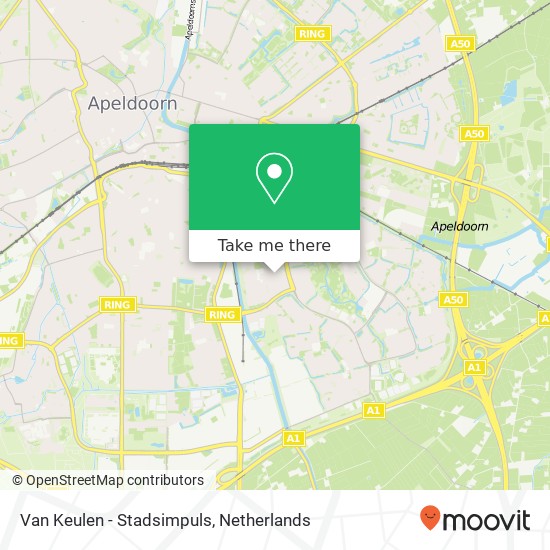 Van Keulen - Stadsimpuls map