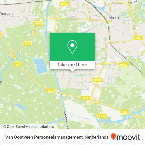 Van Oostveen Personeelsmanagement map