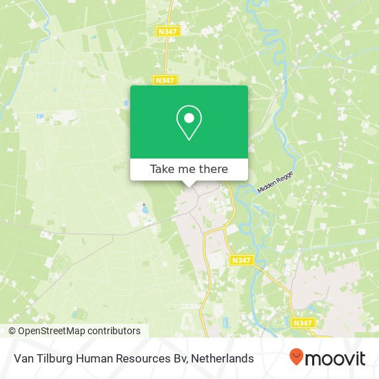 Van Tilburg Human Resources Bv map