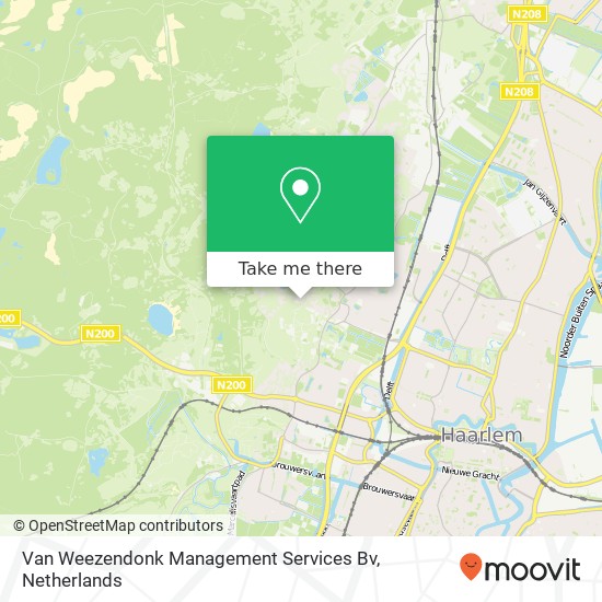 Van Weezendonk Management Services Bv map