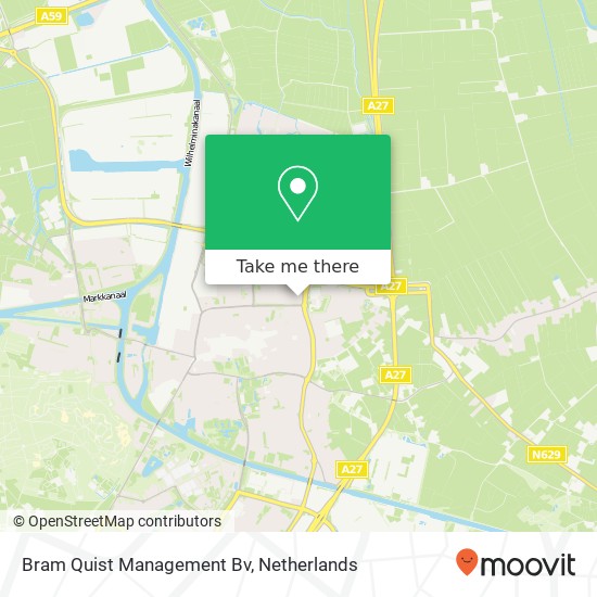 Bram Quist Management Bv map
