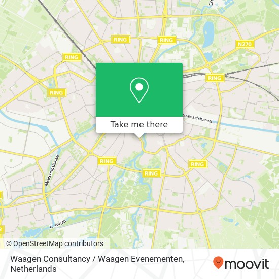 Waagen Consultancy / Waagen Evenementen map