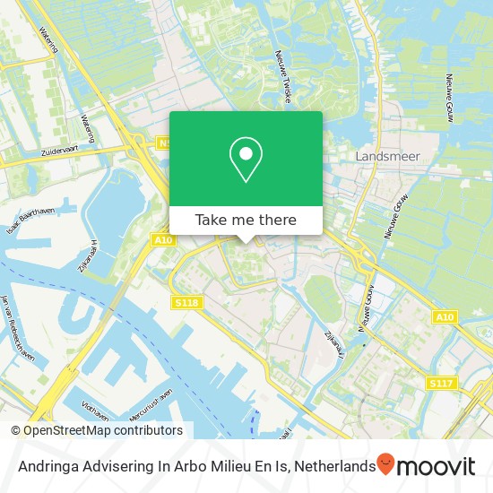 Andringa Advisering In Arbo Milieu En Is map