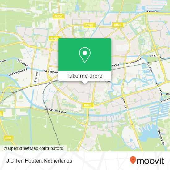 J G Ten Houten map