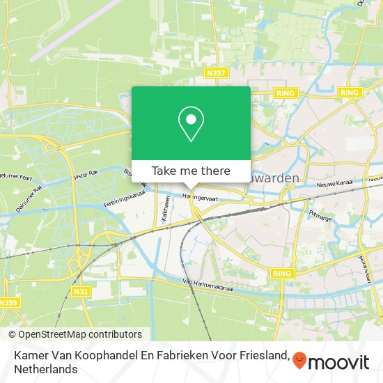 Kamer Van Koophandel En Fabrieken Voor Friesland map