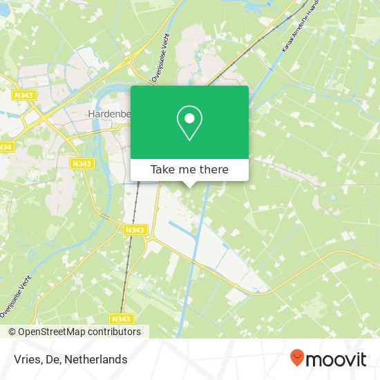 Vries, De map