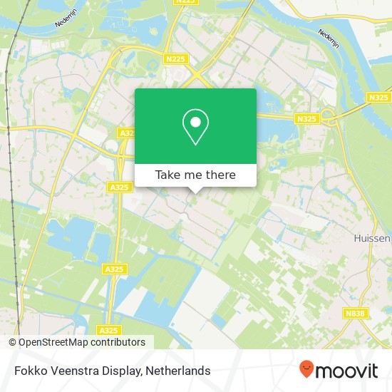 Fokko Veenstra Display map