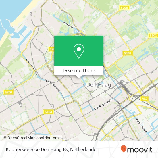 Kappersservice Den Haag Bv map