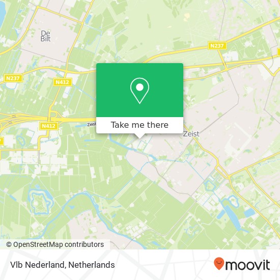 Vlb Nederland map