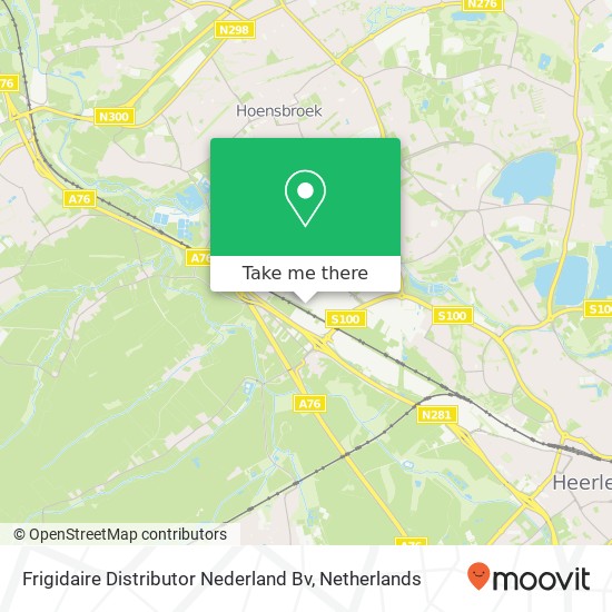 Frigidaire Distributor Nederland Bv map