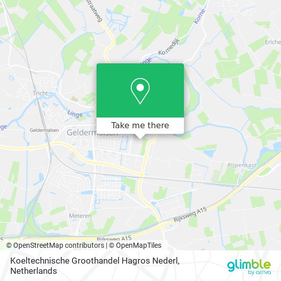 Koeltechnische Groothandel Hagros Nederl map
