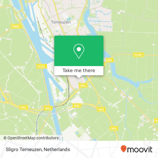 Sligro Terneuzen Karte