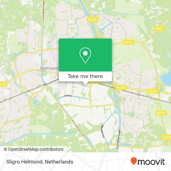 Sligro Helmond map